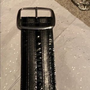 White House Black Market Black Belt S XS